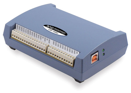 USB-1608G - Módulo DAQ de alta velocidad con 16 canales, 250 kS/s de alta velocidad de dispositivos multifunción DAQ - MCC México