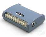 USB-1208HS - Módulo DAQ de alta velocidad con 8 entradas analógicas referenciadas a tierra o 4 diferenciales de 13 bits, 1 Mega-muestras/s, 16 E/S digitales, 2 contadores, 1 salida PWM y opción con 2 o 4 salidas analógicas - MCC México
