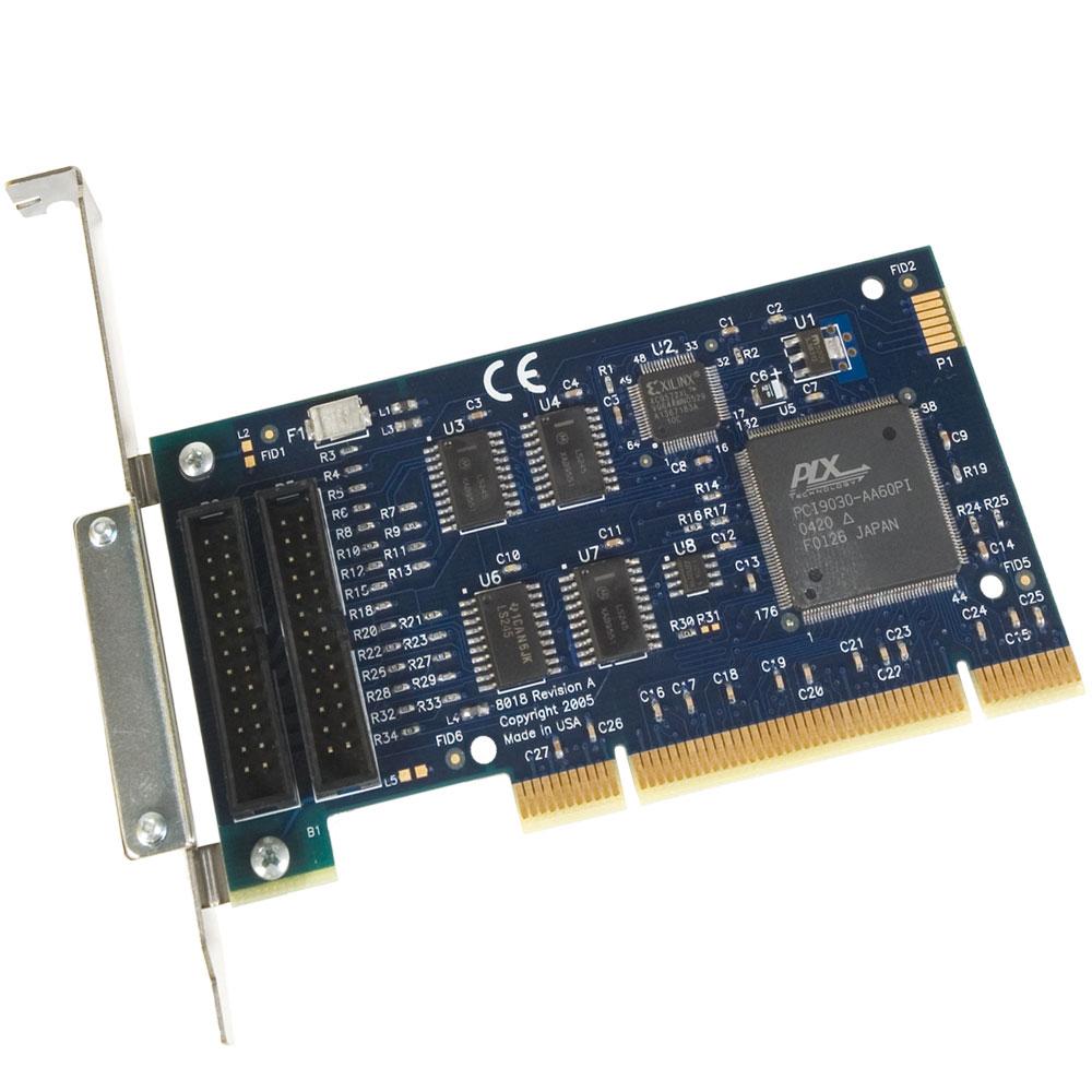 8018S: Interfaz Digital PCI de 24 Canales TTL