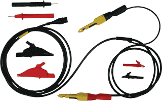 Osciloscopios virtuales USB para uso automotriz - Cable con puntas BNC automotriz a prueba de plomo de 4 mm - 5 metros (aproximadamente 16 pies)