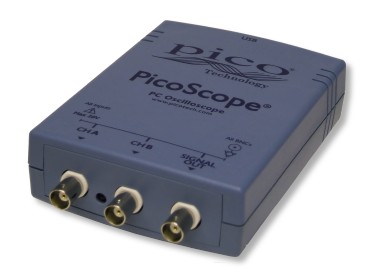 PicoScope2204: Osciloscopio compacto bajo costo 2 canales para PC