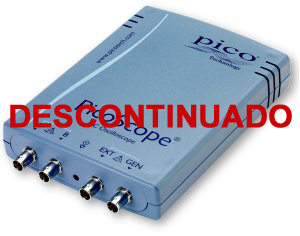 PicoScope 3204A/B - 3205A/B - 3206A/B Descontinuado
