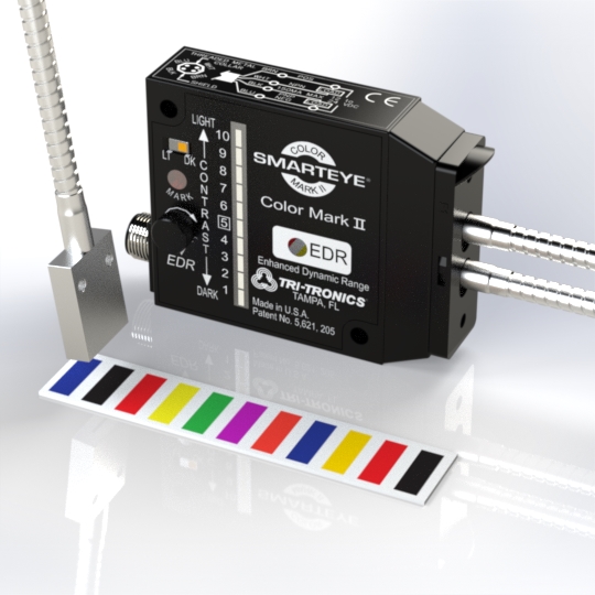 Sensor fotoeléctrico - Sensores de color COLORMARK ll Tri-tronics