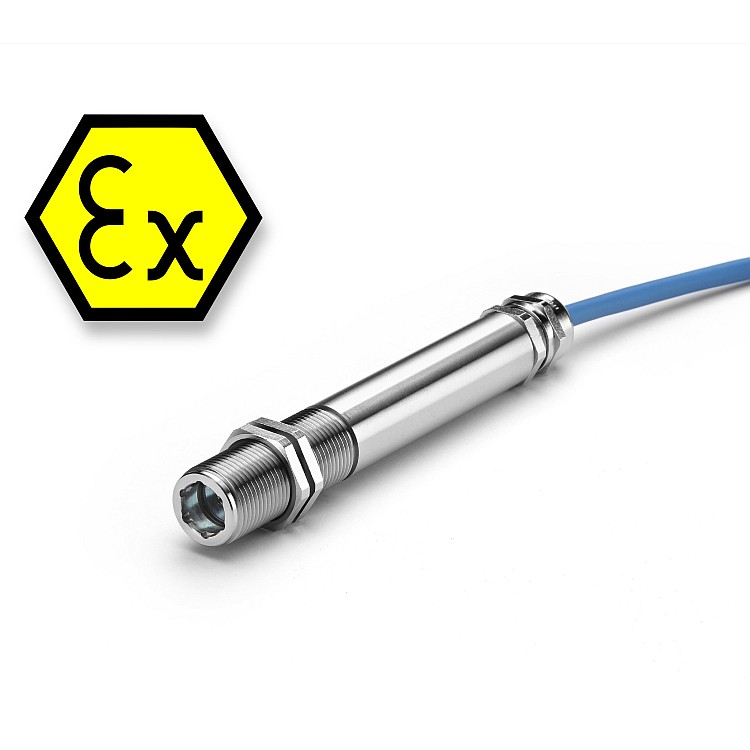 Sensor de temperatura infrarrojo intrínsecamente seguro, certificado ATEX e IECEx - EXTEMP