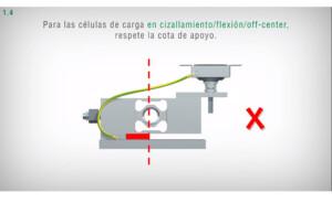 para las celdas de carga respete la cota de apoyo - celdas de carga - Laumas