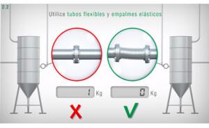 utilice tubos flexibles y empalmes plásticos - celdas de carga - Laumas