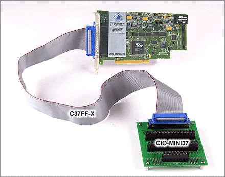 Terminales C37FF-X, CIO-MINI37