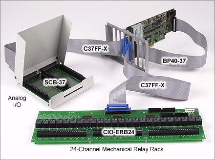 Terminales SCB-37, C37FF-X, CIO-ERB24, BP40-37