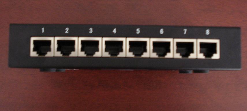 LBNP16314A: 8 port RS-232 serial server