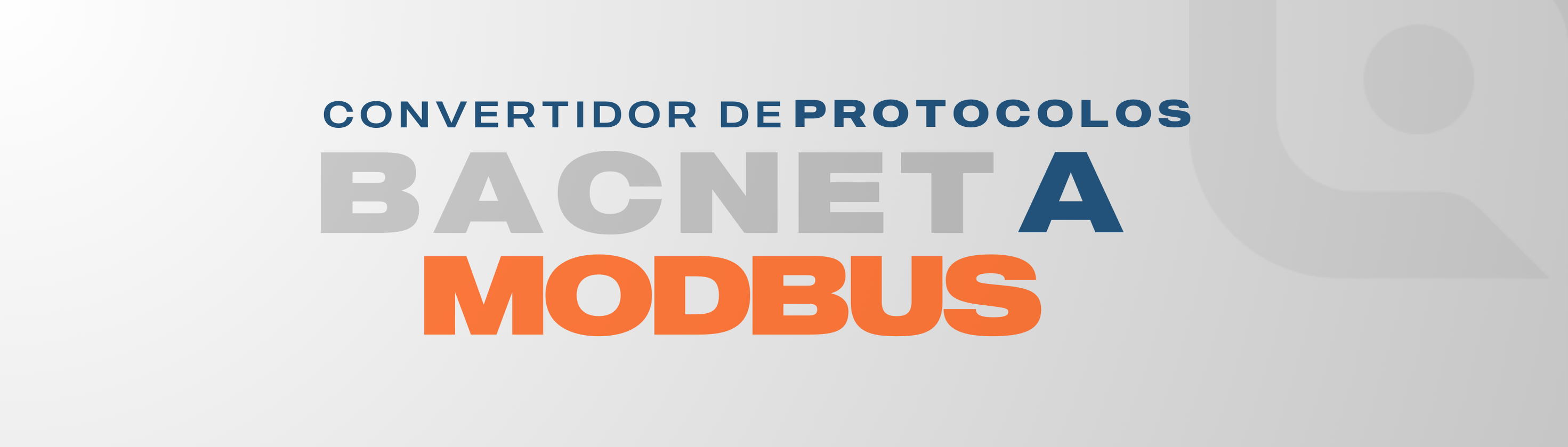 Convertidor de protocolos - BACnet a Modbus