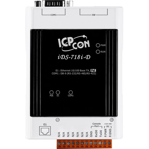 Convertidor Ethernet alámbrico IDS-718i-D