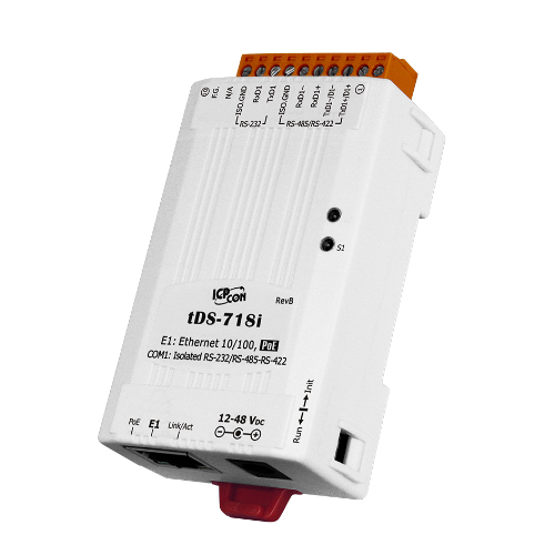 Convertidor Ethernet alámbrico tDS-718i