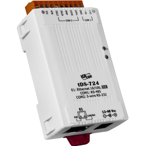 Convertidor Ethernet alámbrico tDS-724