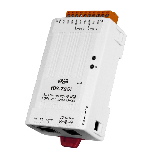 Convertidor Ethernet alámbrico tDS-725i