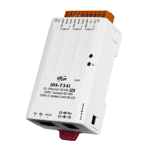 Convertidor Ethernet alámbrico tDS-734i